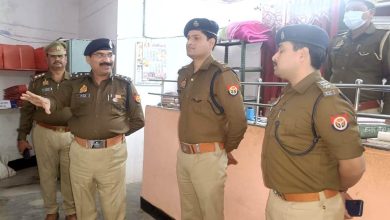 पुलिस उपमहानिरीक्षक विन्ध्याचल द्वारा थाना चोपन का किया गया निरीक्षण, दिये गये आवश्यक दिशा निर्देश
