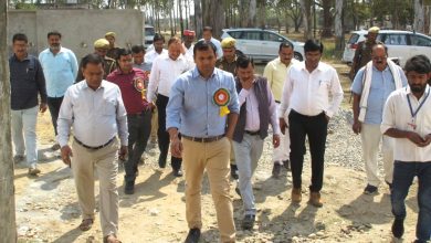 जिलाधिकारी ने डायट परिसर में नवनिर्मित बालिका छात्रावास का किया औचक निरीक्षण
