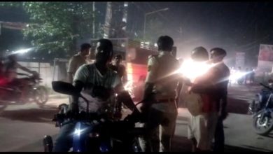 एसपी के निर्देश पर विशेष वाहन जांच अभियान चलाया गया