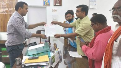 कानून व्यवस्था को लेकर-राज्यपाल को सम्बोधित ज्ञापन कम्युनिस्ट पार्टी ने जिलाधिकारी को सौपा
