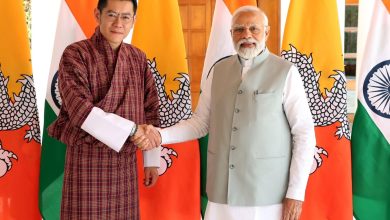 राष्ट्रपति मुर्मू और पीएम मोदी से मिले भूटान के किंग, गांधी को दी श्रद्धांजलि