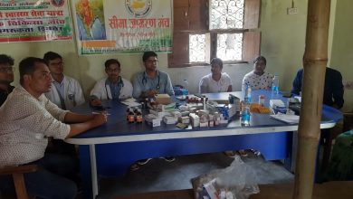 निःशुल्क चिकित्सा शिविर का आयोजन