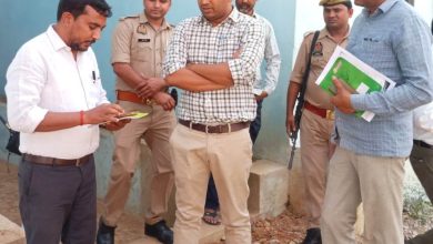 राबर्ट्सगंज पुनर्गठन पेयजल परियोजना का जिलाधिकारी ने किया आकस्मिक निरीक्षण