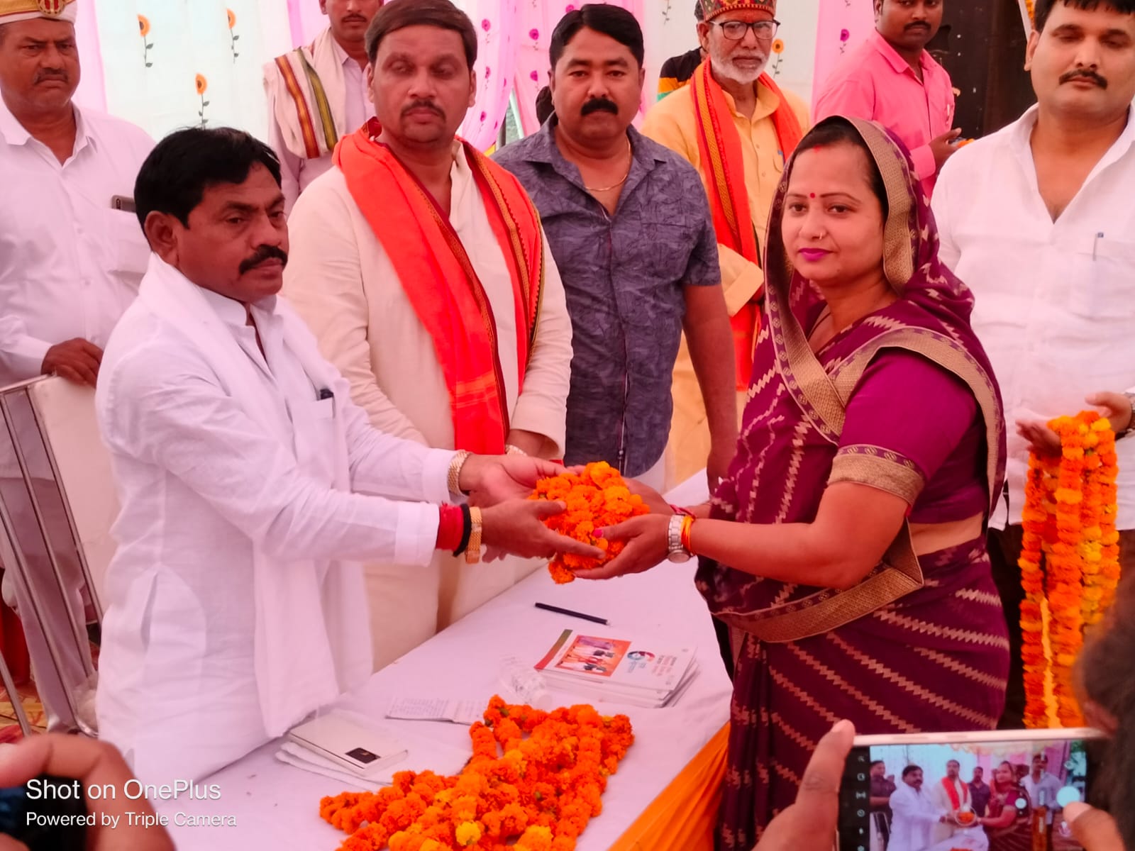 केंद्र सरकार के 9 वर्ष पूरा होने पर भारतीय जनता पार्टी ओबरा विधानसभा का लाभार्थी सम्मेलन का आयोजन