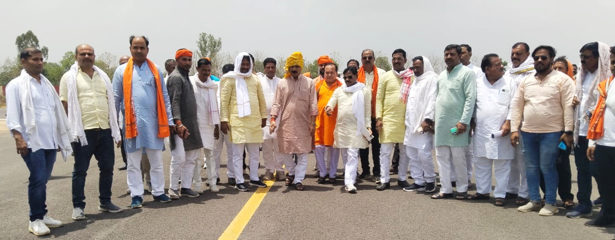 केन्द्र की सरकार के 9 वर्ष पूर्ण होने पर भारतीय जनता पार्टी द्वारा आयोजित महासंपर्क अभियान