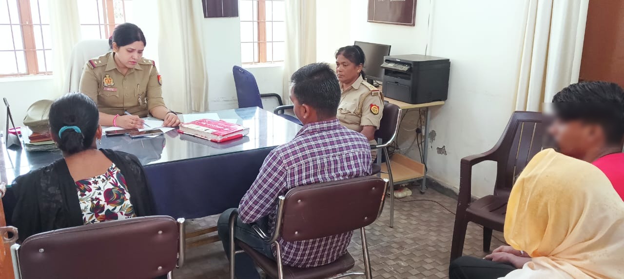 महिला थानाध्यक्ष के प्रयास से 3 वैवाहिक जोड़ों की हुई काउंसलिंग, पति-पत्नी साथ में रहने के लिये हुए राजी