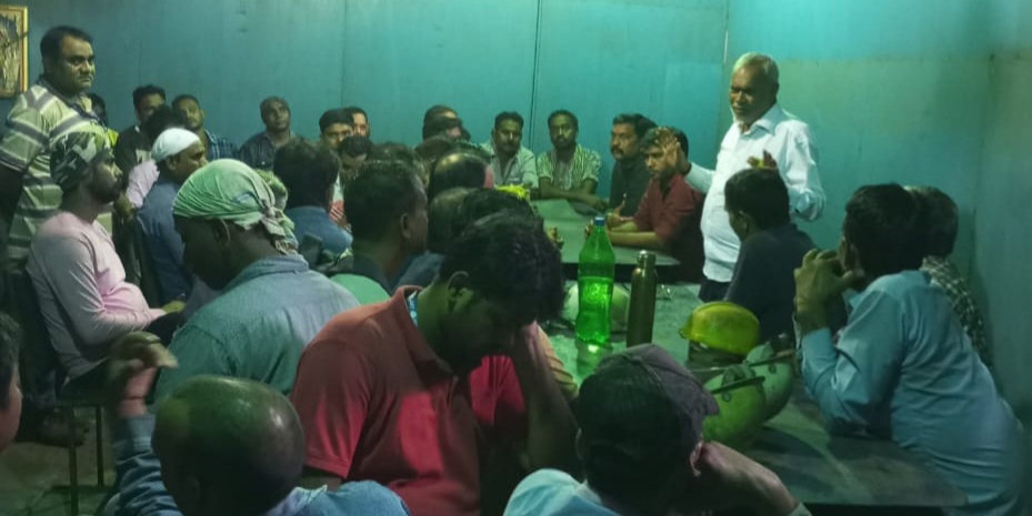 ठेका मजदूरों की समस्याओं का समाधान करें अन्यथा कभी भी धमन भट्ठी का धुआँ बन्द करने पर मजदूर मजबूर होंगें : महामंत्री