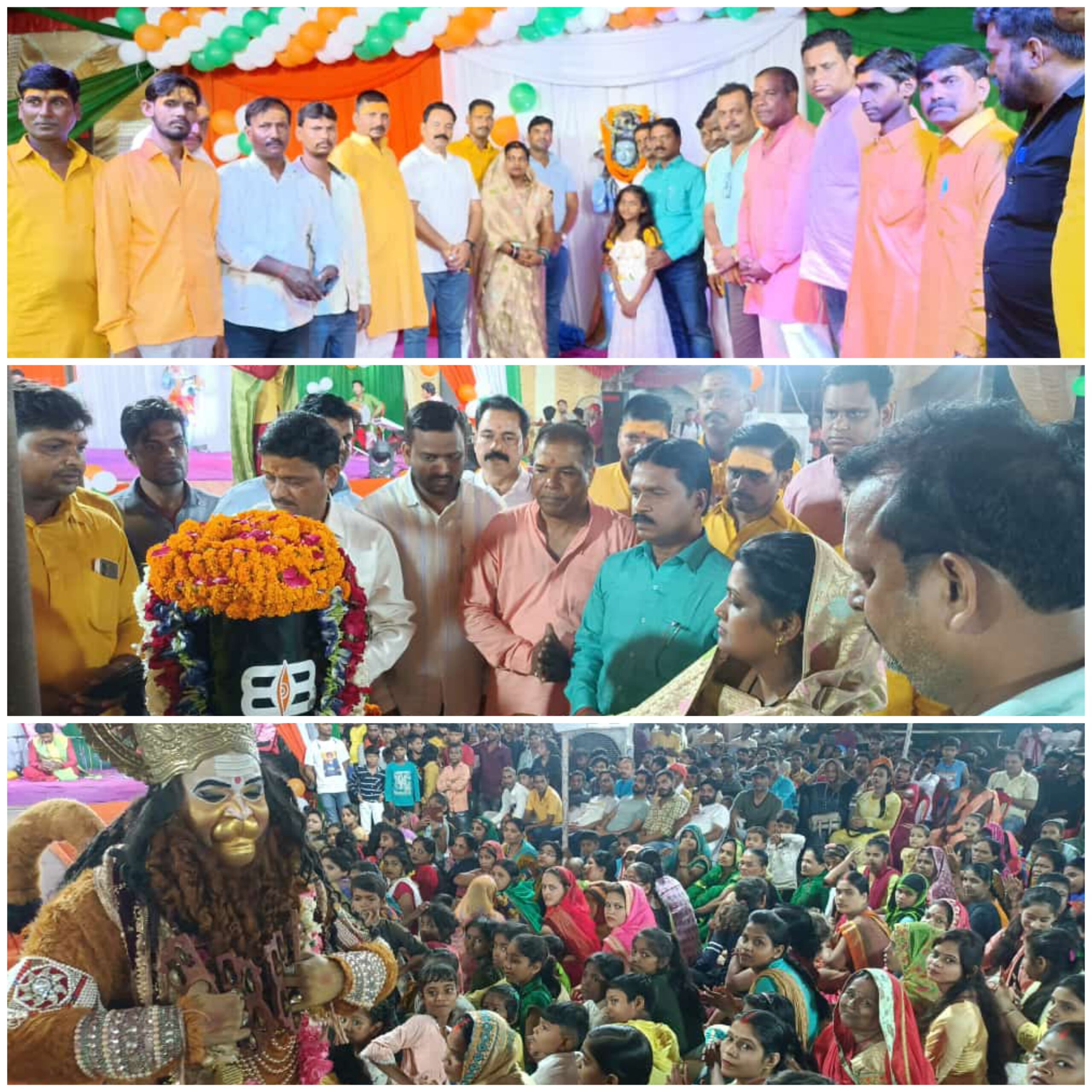 शिव भक्त सेवा समिति द्वारा भव्य शिव जागरण में उमड़ा भक्तों का जनसैलाब