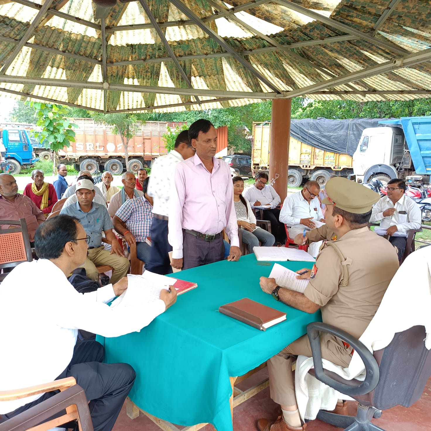 “थाना समाधान दिवस” कुल 118 प्रार्थना पत्रों में 23 का  निस्तारण,