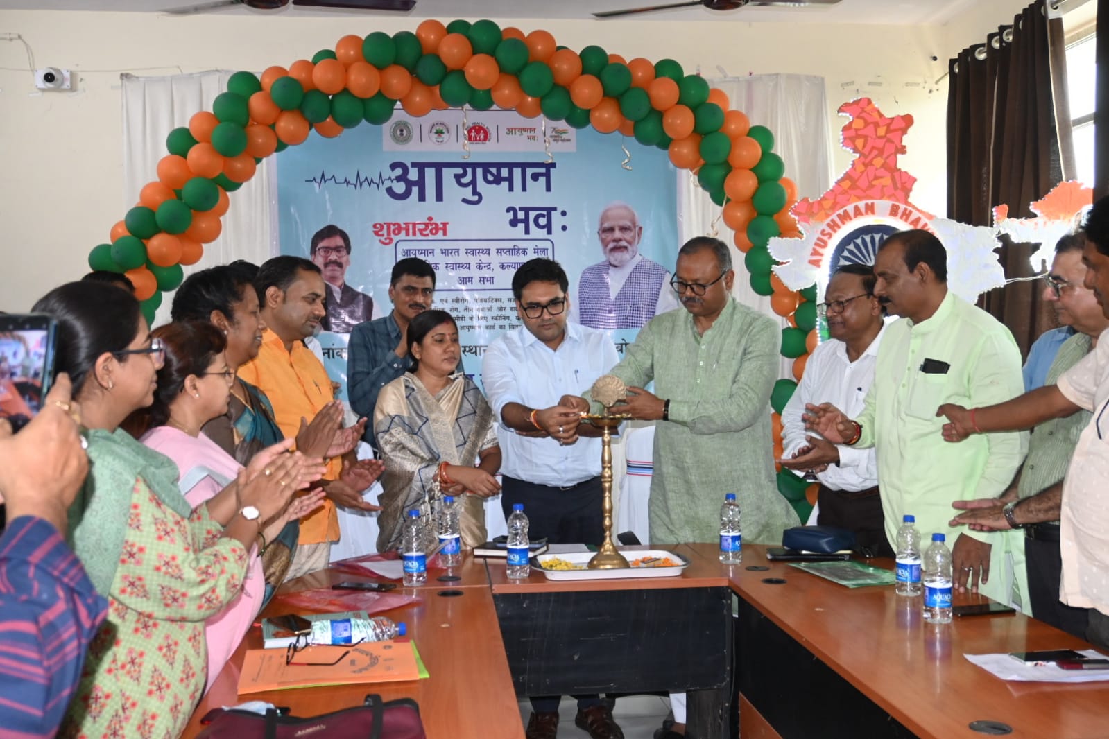 आयुष्मान भव: अभियान का हुआ शुभारंभ