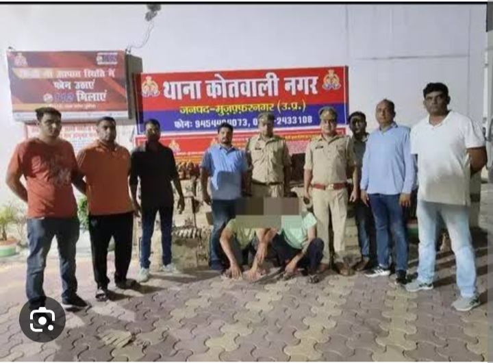 उत्तर प्रदेश के मुजफ्फरनगर की कोतवाली नगर पुलिस ने बड़ी कार्रवाई ,हरियाणा से बिहार ले जाई जा रही 7 लाख रुपए की शराब बरामद