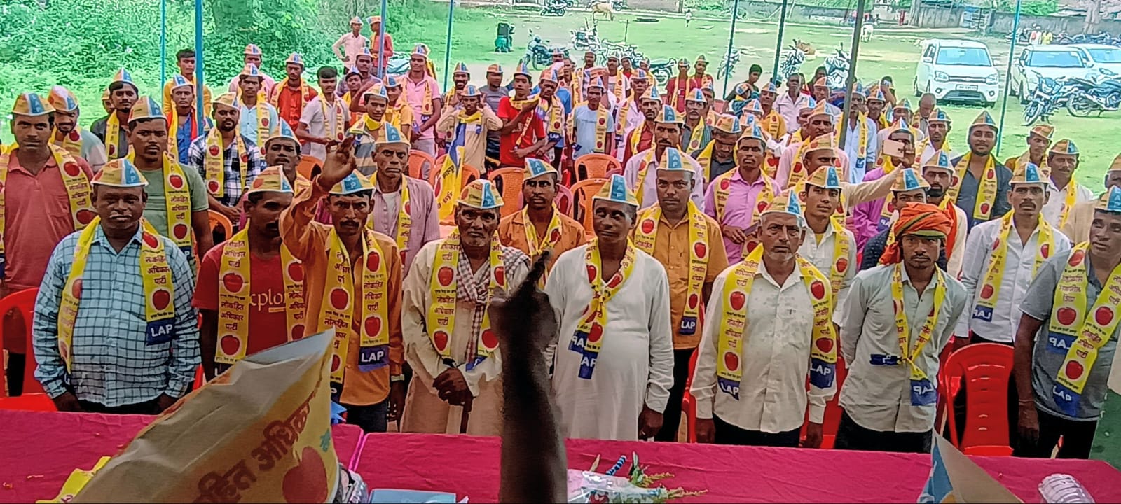 कांग्रेस नेता विश्वनाथ साहू लोकहित अधिकार पार्टी में शामिल हुए