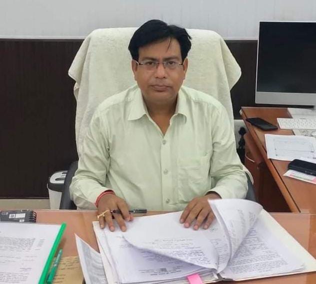 शम्भु शरण पांडे ने पूर्वी चंपारण जिले के उप विकास आयुक्त का पदभार किया ग्रहण