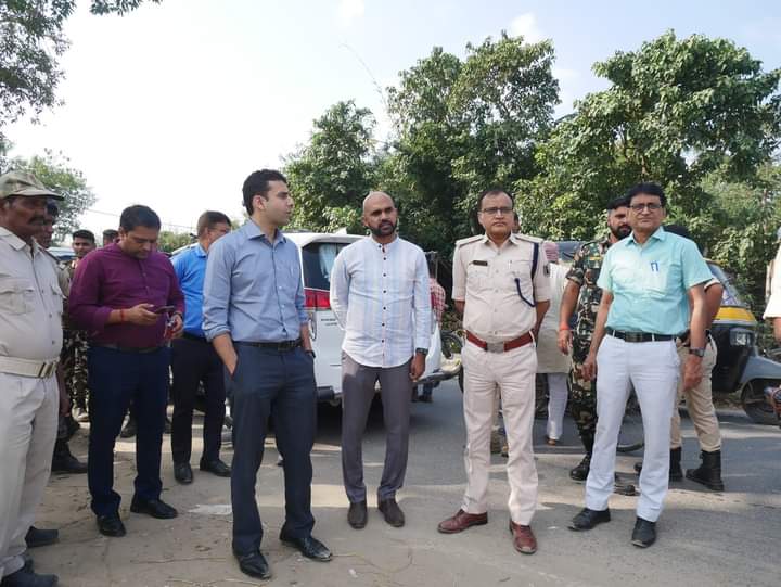 जिलाधिकारी सीतामढ़ी, रिची पाण्डे एवं एसपी मनोज कुमार तिवारी ने छठ वर्तियो के लिए आवश्यक सुविधाओं की उपलब्धता को लेकर की जा रही तैयारियों का जायजा लिया जिलाधिकारी सीतामढ़ी, रिची पाण्डे एवं एसपी मनोज कुमार तिवारी ने छठ वर्तियो के लिए आवश्यक सुविधाओं की उपलब्धता को लेकर की जा रही तैयारियों का जायजा लिया