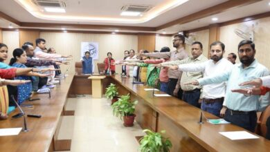 संविधान दिवस पर निदेशक नगरीय निकाय ने दिलायी शपथ
