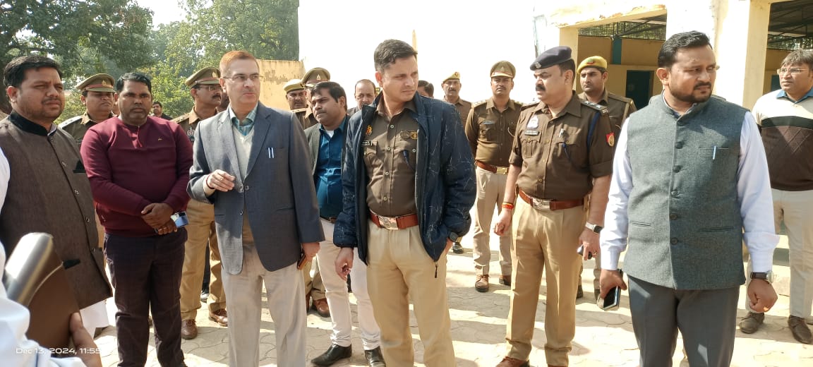 राज्यपाल के आगमन के दृष्टिगत जिलाधिकारी व पुलिस अधीक्षक ने सेवाकुंज आश्रम कारीडाड़ चपकी का किये निरीक्षण