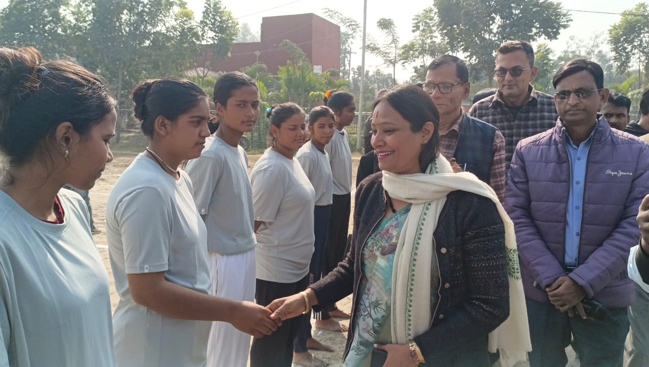 विद्यार्थियों को अपना कैरियर बनाने में पढ़ाई के साथ खेल कूद में भी भागीदारी जरूरी:गरिमा विद्यार्थियों को अपना कैरियर बनाने में पढ़ाई के साथ खेल कूद में भी भागीदारी जरूरी:गरिमा