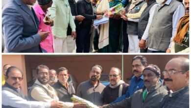 झारखंड आंदोलनकारी संघर्ष मोर्चा ने बोकारो विधायक और चन्दनकियारी विधायक को पुष्प गुच्छ देकर किया सम्मानित