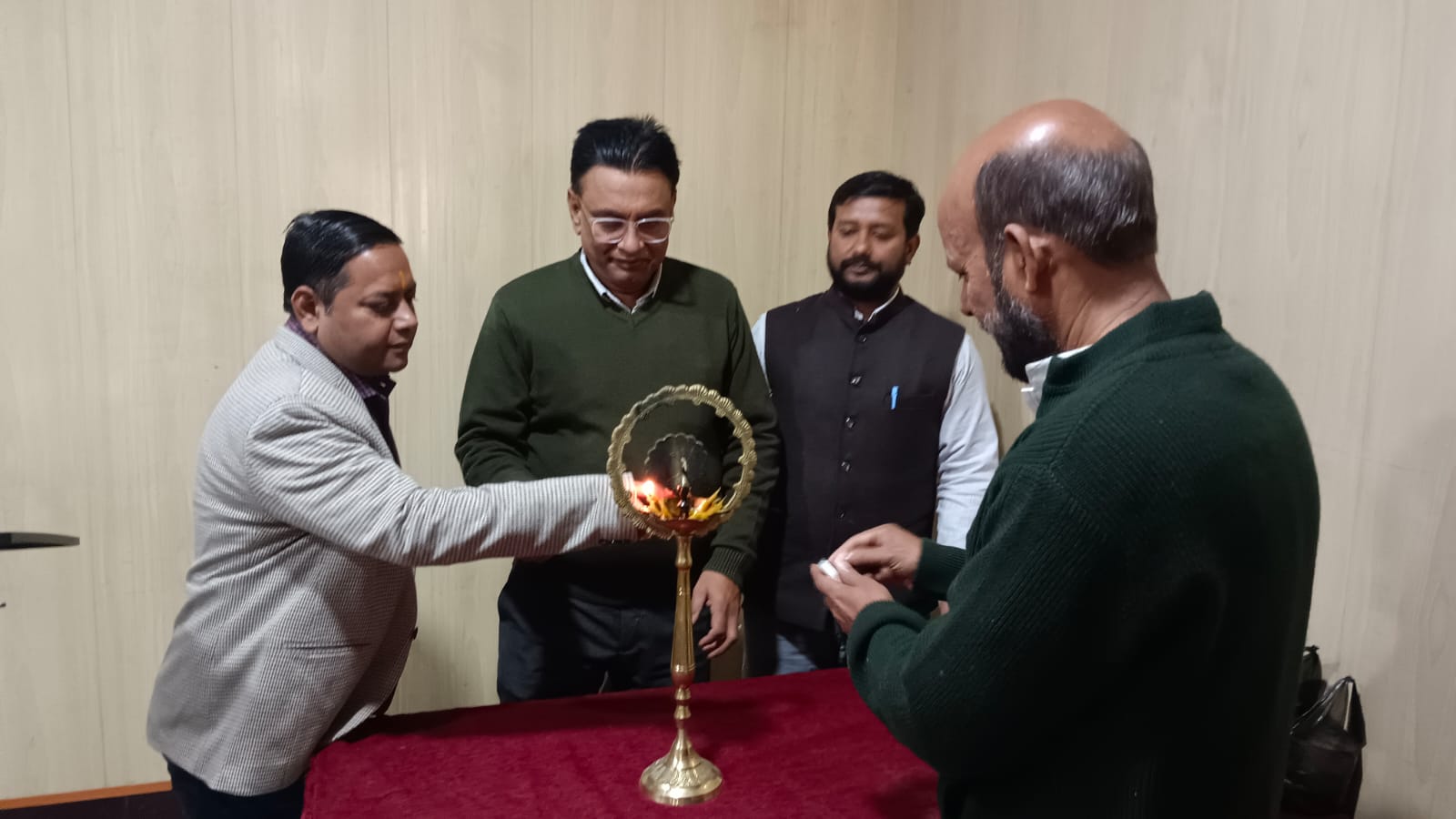 मुंशी सिंह महाविद्यालय में किया गया राष्ट्रीय युवा दिवस का आयोजन