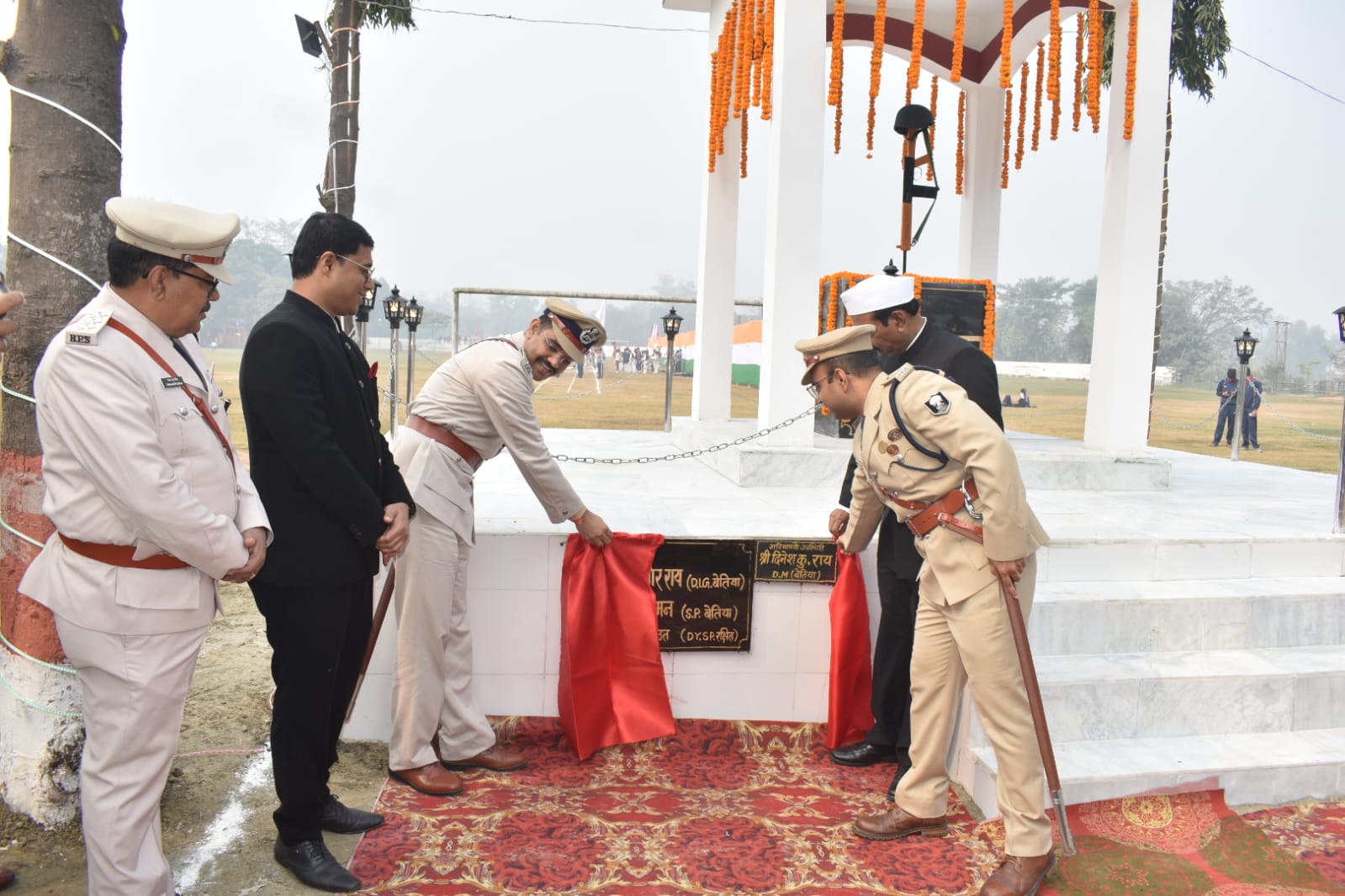 डीआईजी ने किया शाहिद अमर ज्योति का अनावरण