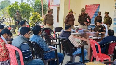 “थाना समाधान दिवस” कुल 151 प्रार्थना पत्रों में से कुल 62 प्रार्थना पत्रों का मौके पर ही निस्तारण