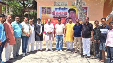 नगर के काली मंदिर पर सात दिवसीय श्रीराम कथा का होगा भव्य आयोजन