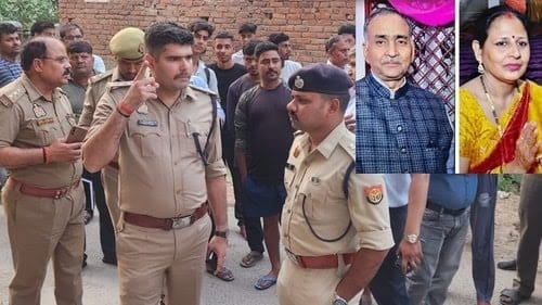 प्रयागराज में दिनदहाड़े डबल मर्डर से सनसनी