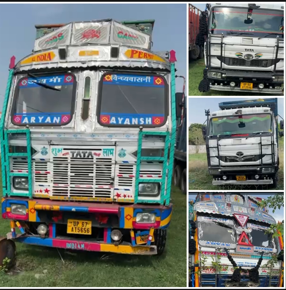सोनभद्र-3 अभियुक्तो द्वारा अपराध करके अर्जित की गयी चल सम्पत्ति, 8 हाईवा/ट्रक, 1 मोटरसाइकिल को पुलिस ने किया कुर्क