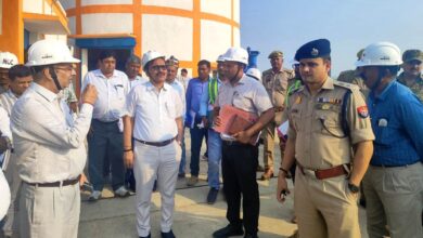 पटवध ग्राम समूह पेयजल योजना, जिला बेसिक शिक्षा अधिकारी कार्यालय का मण्डलायुक्त ने किये निरीक्षण