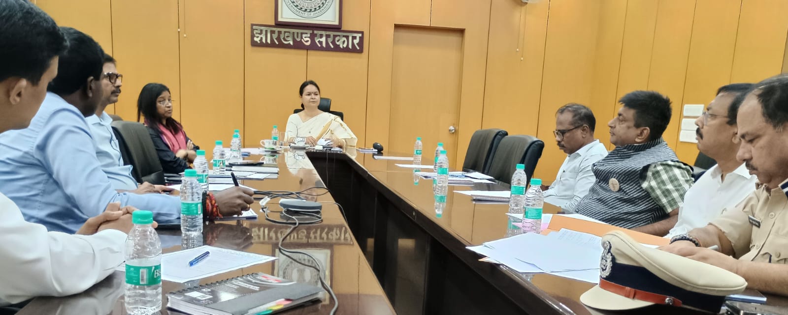 रांची, दुमका में मुख्य समारोह की तैयारियों को लेकर मुख्य सचिव की अध्यक्षता में समीक्षा बैठक