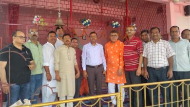 टीटीपीएस ललपनिया ड़ी टाइप आवासीय कॉलोनी स्थित दुर्गा पूजा के अध्यक्ष बने आशिष कुमार शर्मा