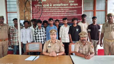 सोनभद्र-मनचलों पर कार्रवाई 1 गिरफ्तार, 14 को दी गई सख्त हिदायत