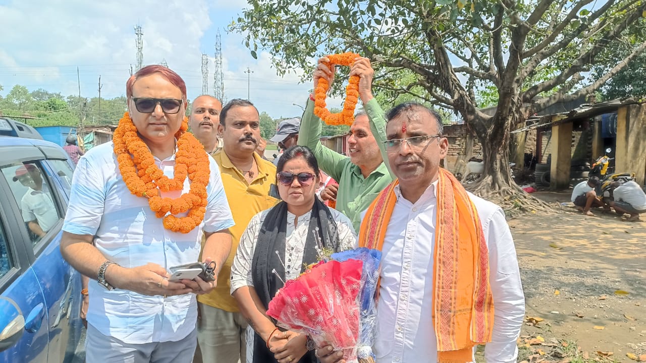 झारखंड प्रदेश कांग्रेस कमिटी स्वास्थ्य विभाग के नवनियुक्त अध्यक्ष डॉक्टर पी नैयर का किया गया भब्य स्वागत 