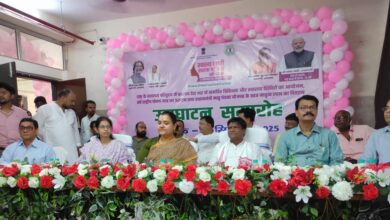 स्वस्थ्य नारी सशक्त समाज के निमार्ण में अपना योगदान दे : सांसद 