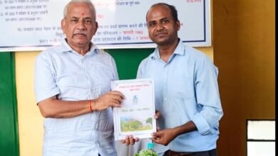 सिंचाई विभाग कार्यालय में सूचना आयुक्त का स्वागत