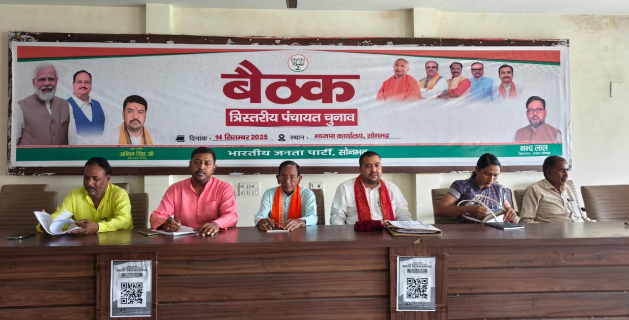त्रिस्तरीय पंचायत चुनाव को लेकर जिला कार्ययोजना की बैठक
