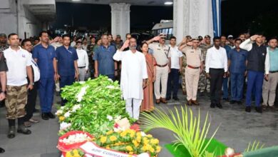 राज्यपाल एवं मुख्यमंत्री ने शहीद अग्निवीर नीरज कुमार चौधरी को दी भावपूर्ण श्रद्धांजलि।