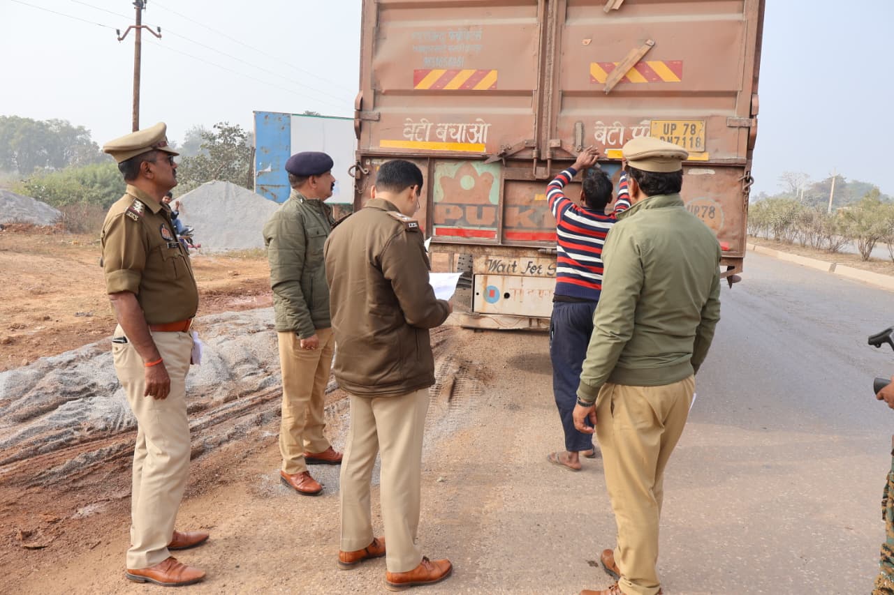 सोनभद्र-सड़क सुरक्षा को लेकर पुलिस का बड़ा अभियान