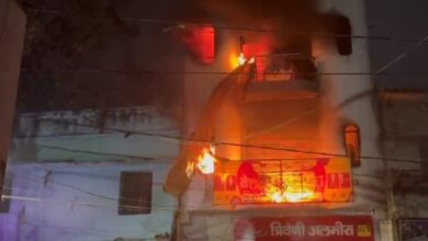 घर में आग लगने से एक बृद्ध महिला की जुलूस कर मौत