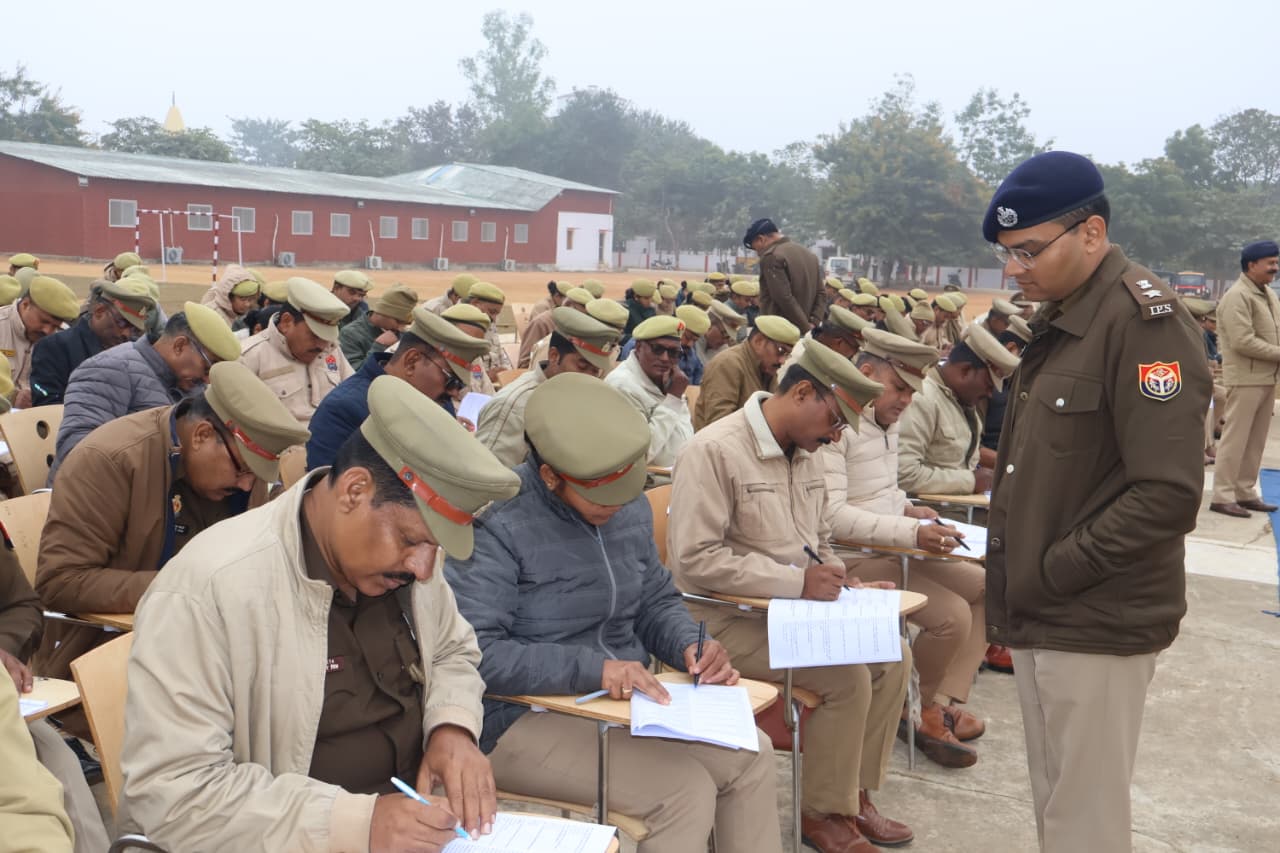 मिशन शक्ति अभियान फेज–5.0 के तहत पुलिसकर्मियों की लिखित परीक्षा सफलतापूर्वक सम्पन्न