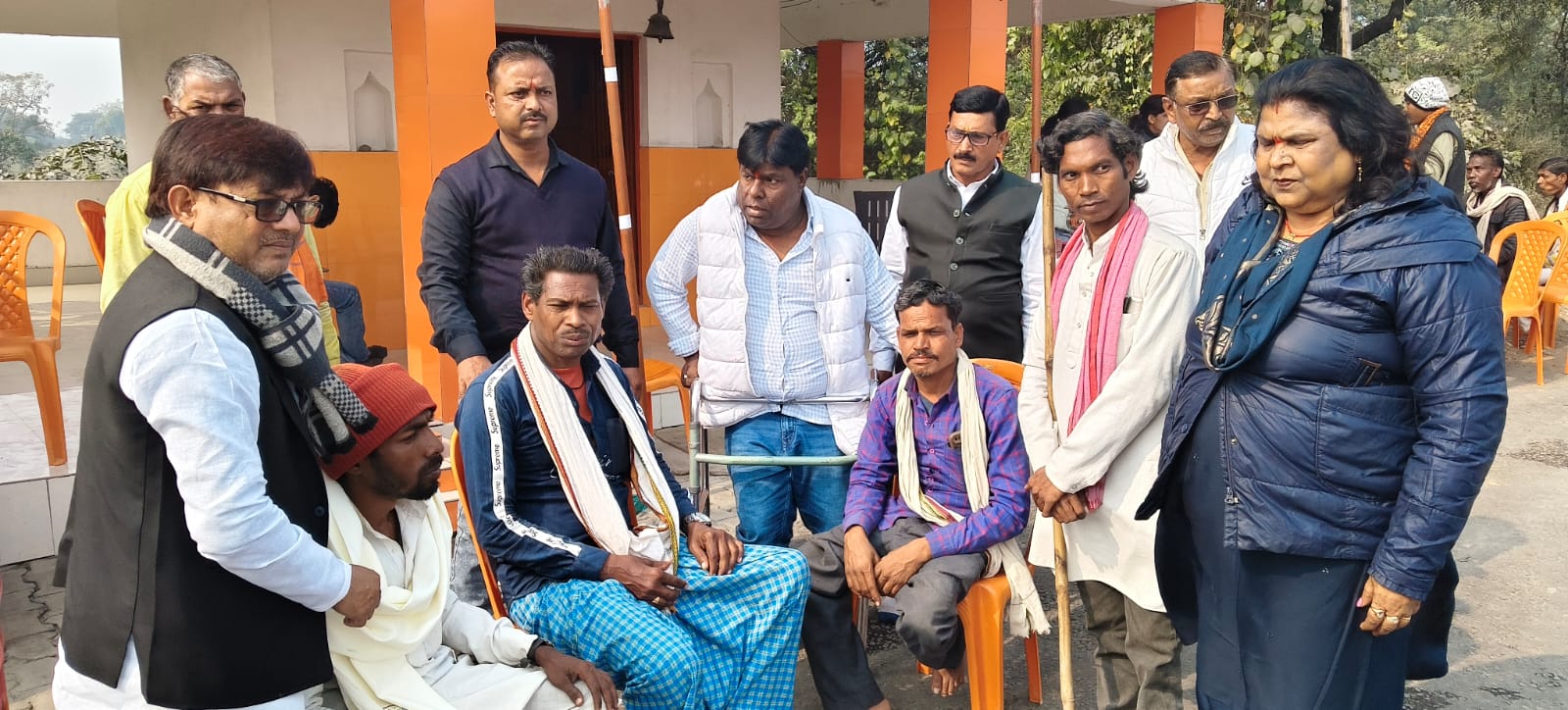 संकट मोचन हनुमान मंदिर पर उत्तम दिव्यांग सेवा संस्थान के तरफ से भव्य भंडारे का आयोजन