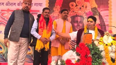 प्रीतनगर स्थित रामेश्वर महादेव मंदिर पर नौ दिवसीय श्री राम कथा का हुआ शुभारंभ