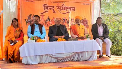 संघ निर्भ्रांत रूप से “माता भूमिः पुत्रोऽहं पृथिव्याः” का सात्विक एवं अभय पुजारी है-पारसनाथ मिश्र