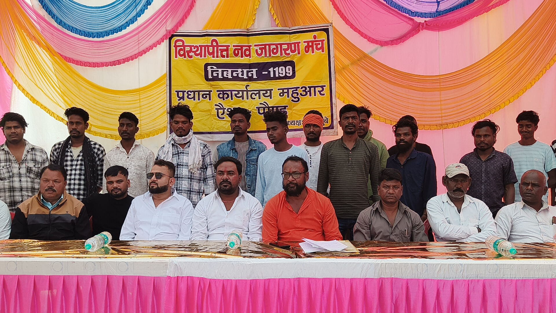 विस्थापितों ने खोला मोर्चा करेंगे तीन नंबर गेट जाम