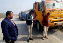खनन न्यूज-खनन क्षेत्र में चलने वाले टीपर वाहनों के कागजातों व मानकों की जांच