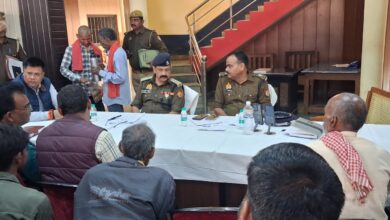  समस्त थानों पर आयोजित हुआ “थाना समाधान दिवस