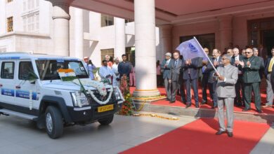 प्रदेश के 74 जनपदों हेतु विधिक सेवा प्रचार वाहनों एवं राज्य स्तरीय मध्यस्थता हेल्पलाइन का भव्य शुभारम्भ