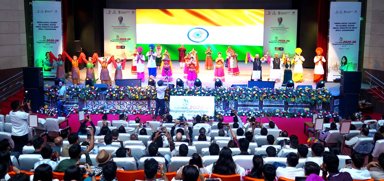 आगरा में ‘इंडिया स्किल्स 2025-26’ नॉर्थ रीजनल प्रतियोगिता का शुभारंभ