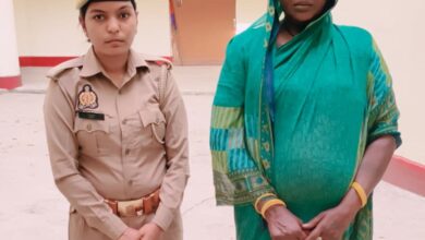1.395 किग्रा नाजायज गांजा के साथ 01 महिला अभियुक्ता गिरफ्तार