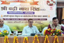 सोनभद्र-40 वें जिलाधिकारी के रूप में बद्री नाथ सिंह का कार्यकाल रहा सराहनीय,